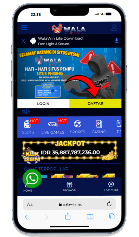 daftar walawin